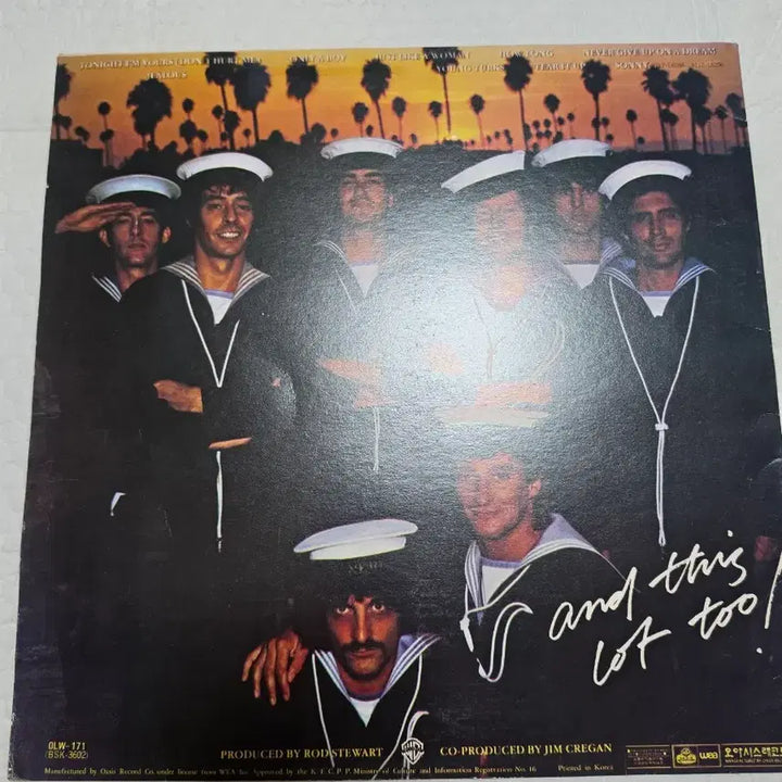 [BUNJANG] Rod Stewart LP Vinyl Record / 로드스튜어트 LP