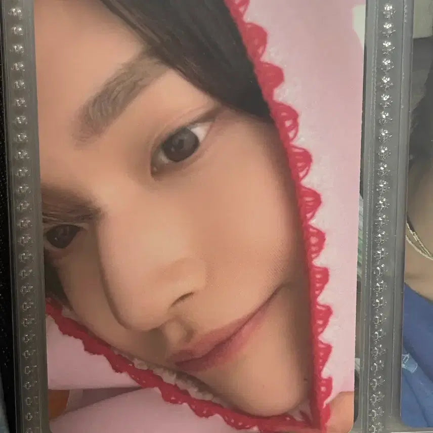 [BUNJANG] Wonbin Pink Christmas Photocard / 원빈 포카 핑크크리스마스