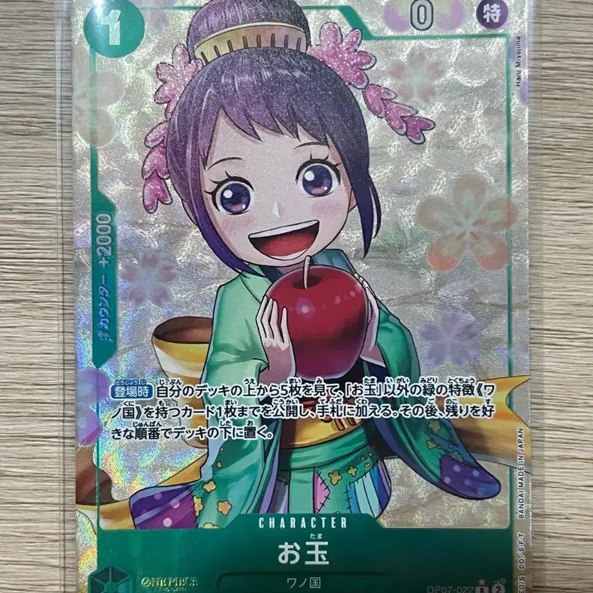 [BUNJANG] One Piece Otama Card / (일판 r-p) 원피스 카드 오타마