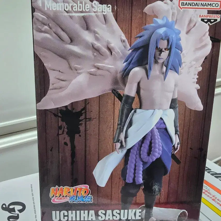 [BUNJANG] Naruto Uchiha Sasuke Memorible Saga Figure (Sealed) / 미개봉)) 나루토 우치하 사스케 메모러블 사가 피규어 미개봉