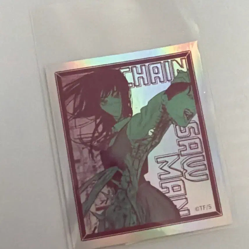 [BUNJANG] Chainsaw Man Yoru Hologram Sticker / 체인소맨 요루 홀로그램스티커 판매합니다!