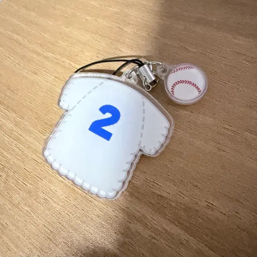 [BUNJANG] Daiya No Ace Collab Cafe Uniform Keychain Miyuki / 다이에이 콜라보카페 유니폼키링 미유키