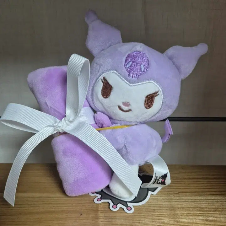 [BUNJANG] Sanrio Kuromi Handkerchief Doll / [희귀매물] 산리오 구로미 손수건 인형