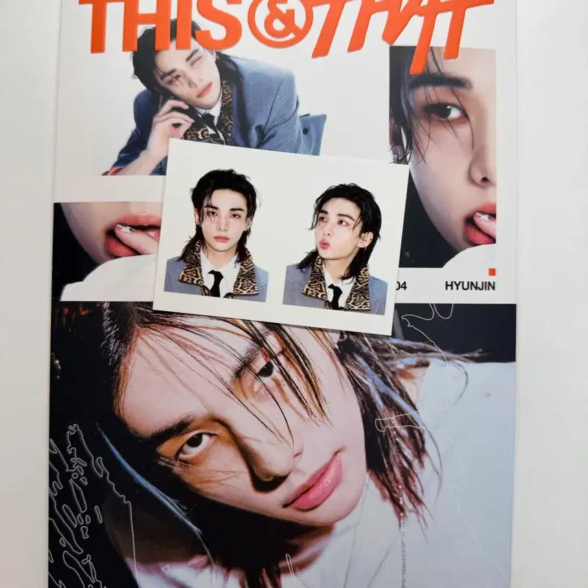 [BUNJANG] Stray Kids THIS &amp; THAT (&amp; VER.) Hyunjin Unsealed Album + ID Photo / 스트레이 키즈 디스앤댓 &amp; ver. 현진 개봉앨범+증사 포토