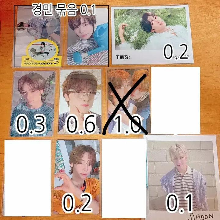 [BUNJANG] TWS Soda Soda Limited Photocard A Youngjae B Jihoon Kyungmin Hanjin Hunjeranz Universal Weverse POB / 투어스 tws 소다소다 한정 A 영재 B 지훈 경민 한진 포카 유니버셜 위버스 미공포