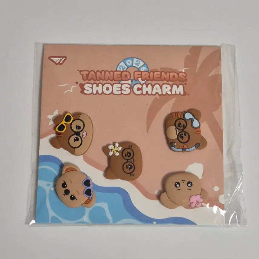 [BUNJANG] T1 Homeground Tan Friends Shoe Charms / T1 티원 홈그라운드 홈그 탠프렌즈 슈즈참 판매