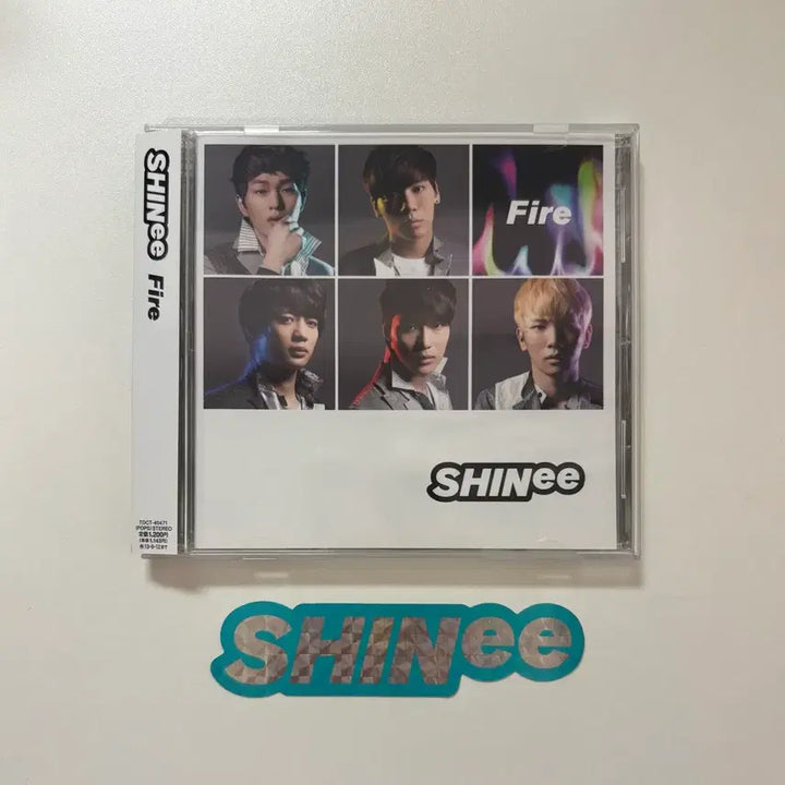 [BUNJANG] SHINee Japan Album Fire CD (Sticker Included) / 샤이니 일본앨범 Fire (스티커 포함)