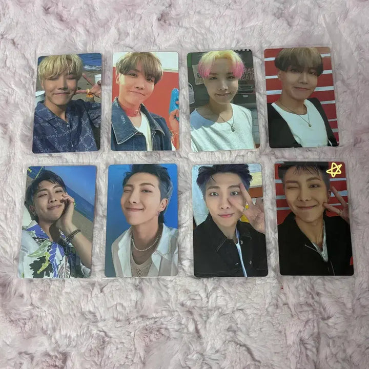 [BUNJANG] BTS J-Hope RM Butter Peach Cream Weverse Japan FC Photocard Bundle Set / 방탄 호석 남준 버터 피치 크림 위버스 특전 일본 fc 포카 일괄