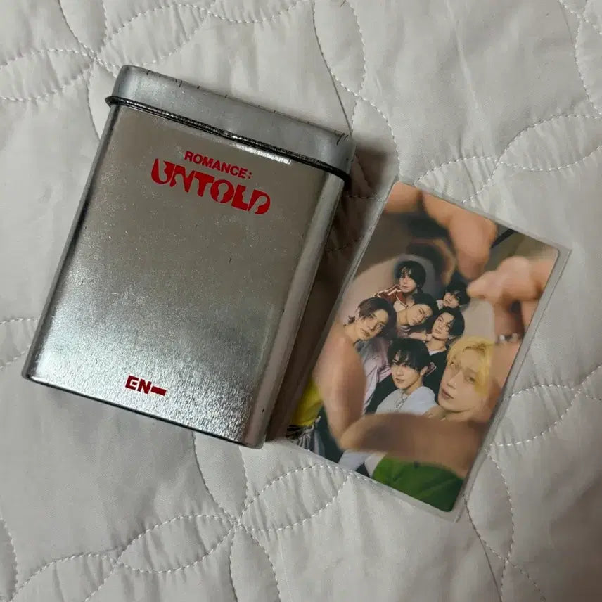 [BUNJANG] Enhypen Rowan Romance Untold Tin Case Photocard / 엔하이픈 로맨스언톨드 로언 틴케이스 포카 포토카드