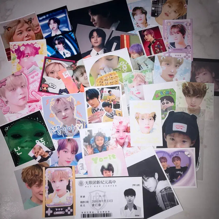 [BUNJANG] NCT DREAM Haechan Unofficial Goods Sticker Set / 엔시티드림 비공굿 처분 (해찬, 스티커 위주)