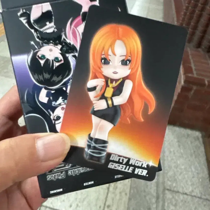 [BUNJANG] Pop Mart aespa Giselle Dirty Work Series Figure / 팝마트 aespa 메모러블 픽스 시리즈 Dirty Work GISELLE VER