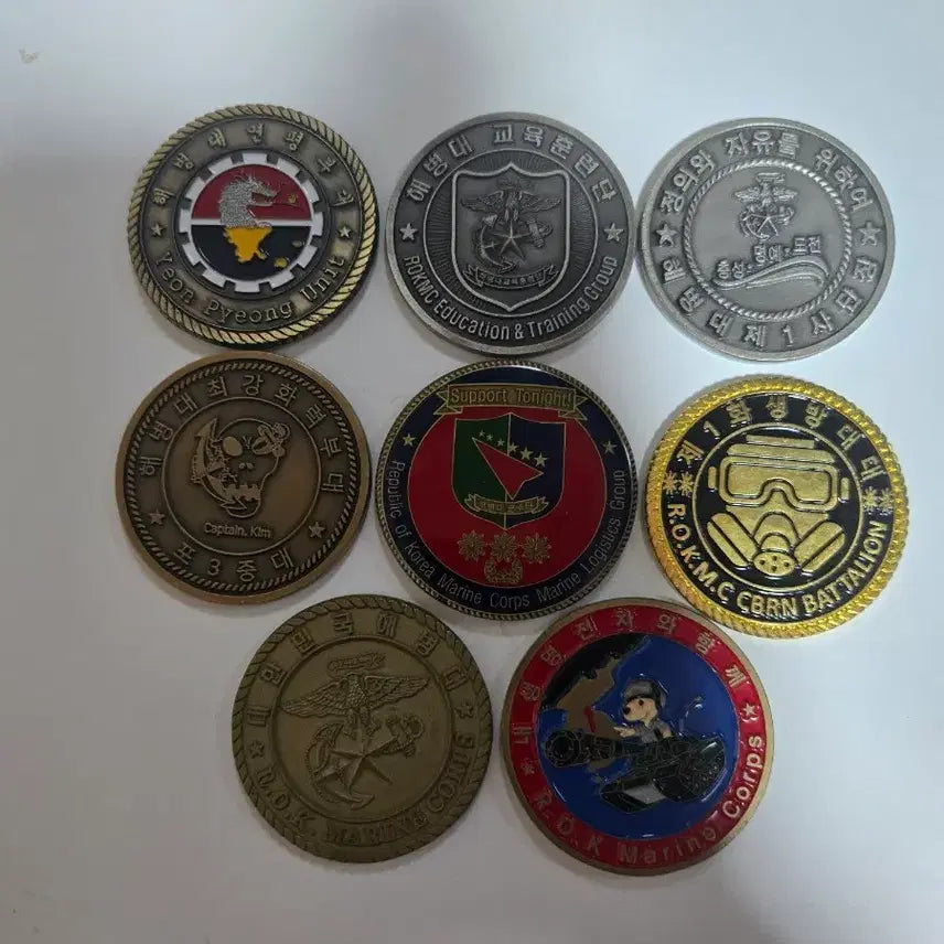 [BUNJANG] Marine Corps Coin Bundle / [부대코인  ] 해병대코인