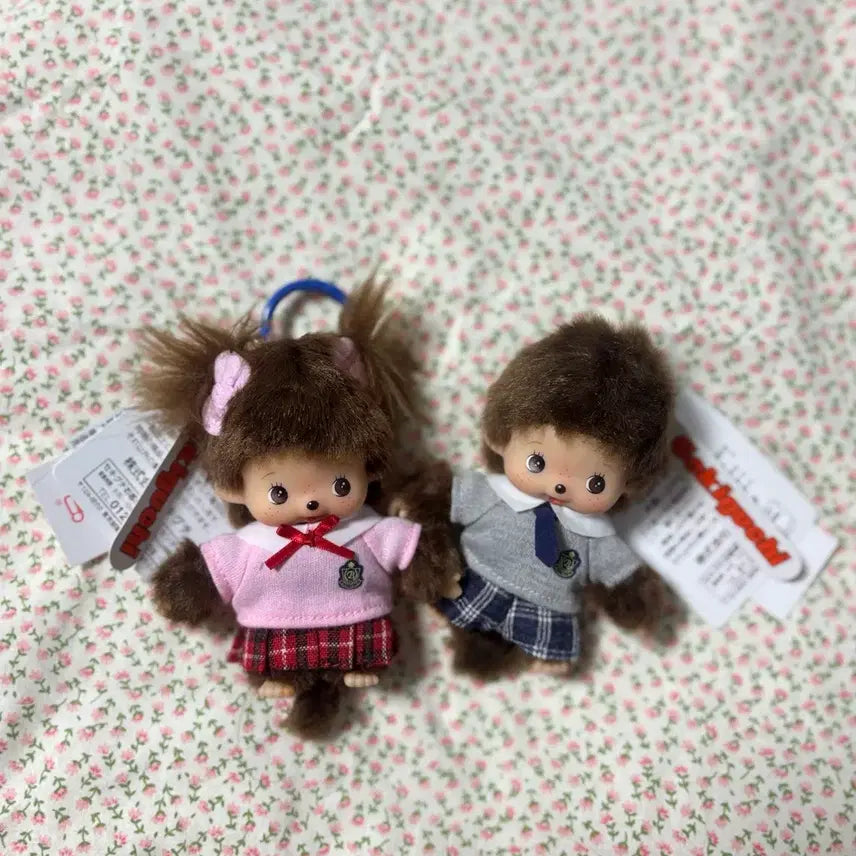 [BUNJANG] Monchhichi Sekiguchi Hong Kong School Uniform Baby Monchhichi Set / 홍콩 교복 베비치치 세트 몬치치 세키구치
