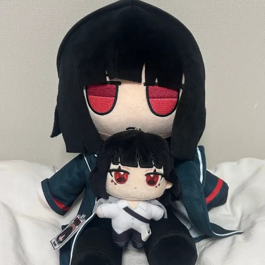 [BUNJANG] Limbus Company Ryoshu Humo Humo Plush &amp; Doll Keychain Bundle Set / 림버스컴퍼니 료슈 후모후모 누이 &amp; 인형 키링 일괄