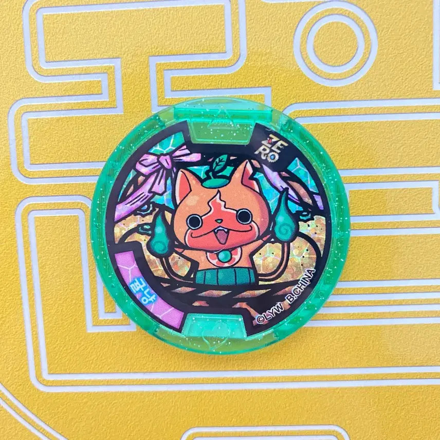 [BUNJANG] Yo-kai Watch Fruit-nyan Orange-nyan Medal / 요괴워치 귤냥 메달