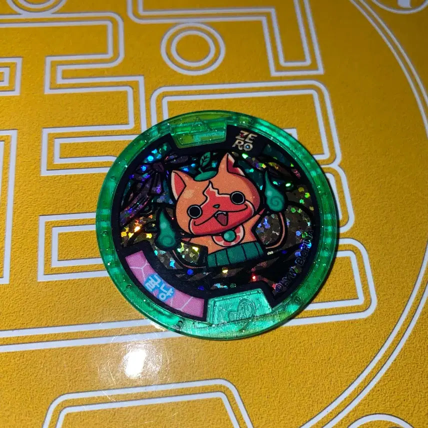 [BUNJANG] Yo-kai Watch Fruit-nyan Orange-nyan Medal / 요괴워치 귤냥 메달
