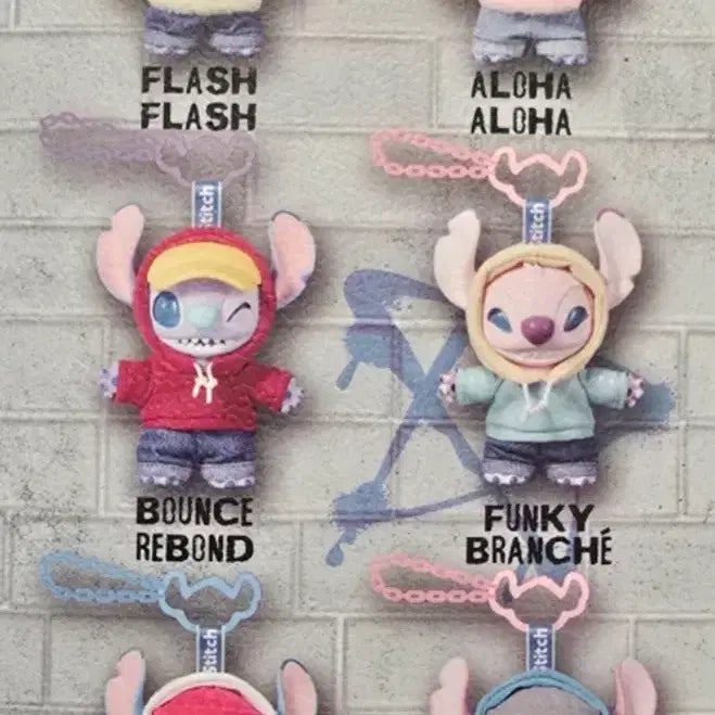 [BUNJANG] Miniso GEN Z Street Stitch Figure Keychain / 미니소 GENZ Street Stitch 스티치 피규어 키링