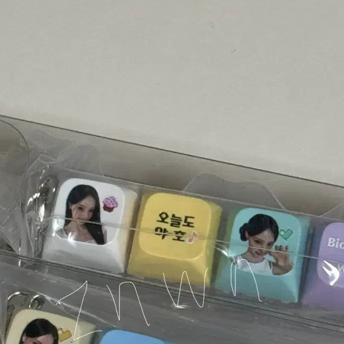 [BUNJANG] Lisenn WONYOUNG "Bidoence" Keycaps (Sealed) / [미개봉] 리센느 원이 야호 키캡 판매 (바이오던스)
