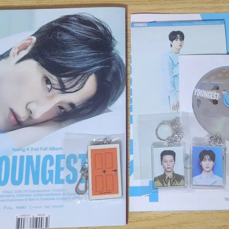 [BUNJANG] Day6 Young K Bundle Set Official Fanmeeting Keyring &amp; Album / 일괄) 데이식스 영케이 공방키링,앨범