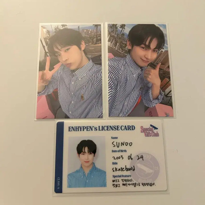 [BUNJANG] ENHYPEN Sunoo Birthday Photocard Bundle / 앤하이픈 선우 생일 포카 일괄 birthday