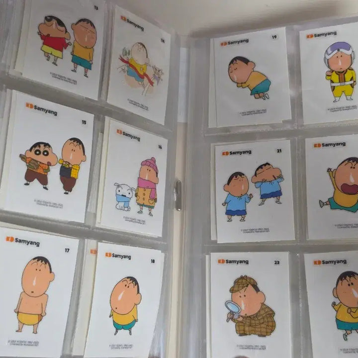 [BUNJANG] Crayon Shin-chan Kkachi Seal Bundle Set / 짱구 삼양 맹구 띠부씰 일괄