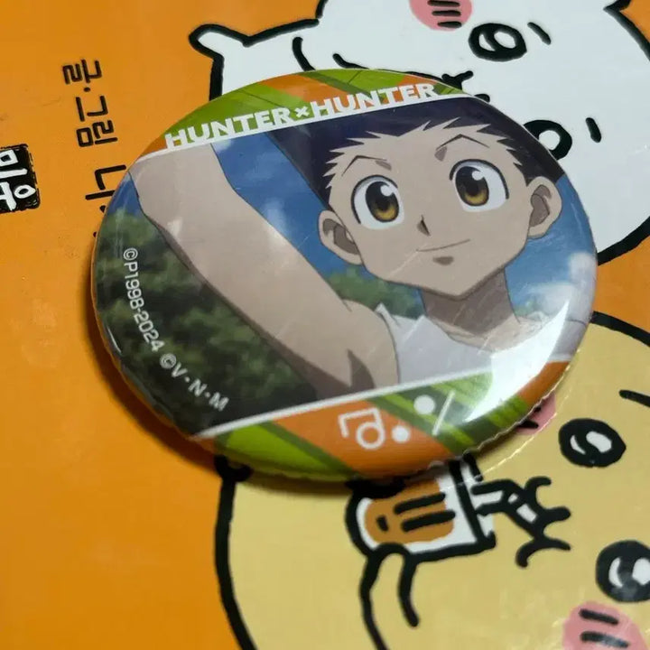 [BUNJANG] Hunter x Hunter Gon Can Badge / 반택포 헌터x헌터 곤 캔뱃지