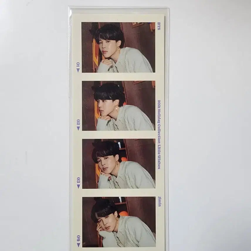 [BUNJANG] BTS Jimin Holiday Collection Four-Cut Photocard / 방탄 홀리데이 네컷 지민포카 양도해요