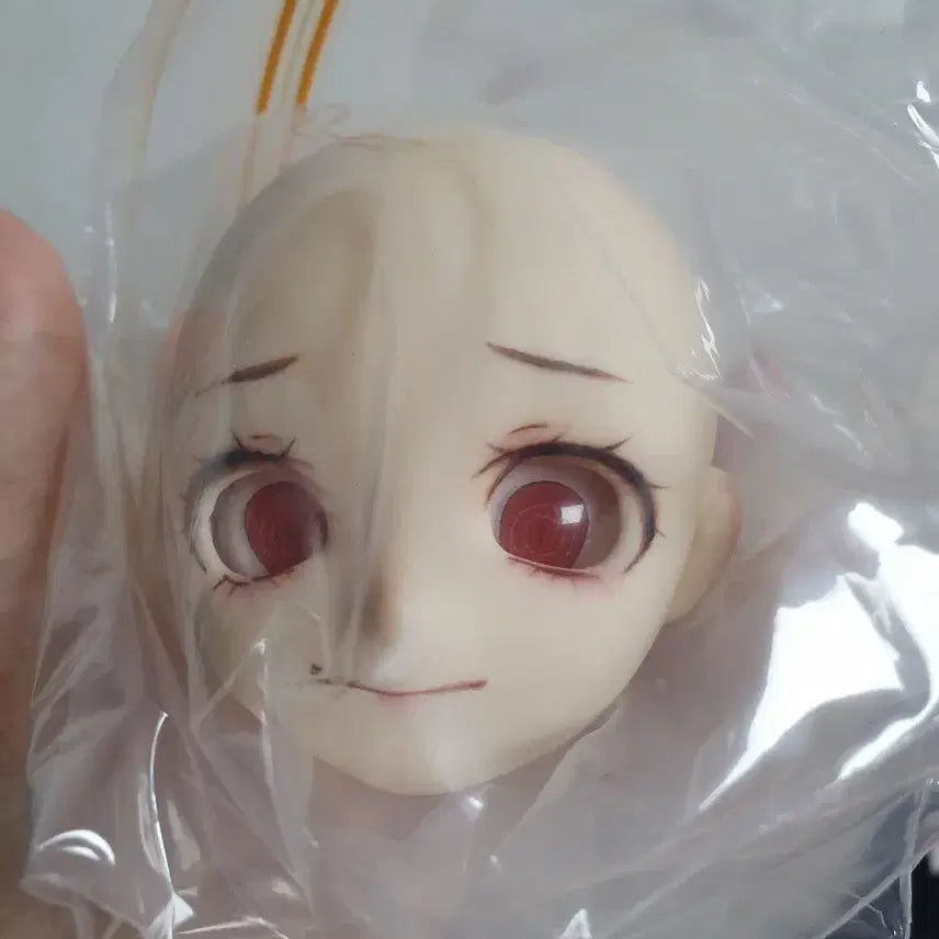 [BUNJANG] Anime Style Doll Head with Red Eyes / 아니메풍 인형 헤드