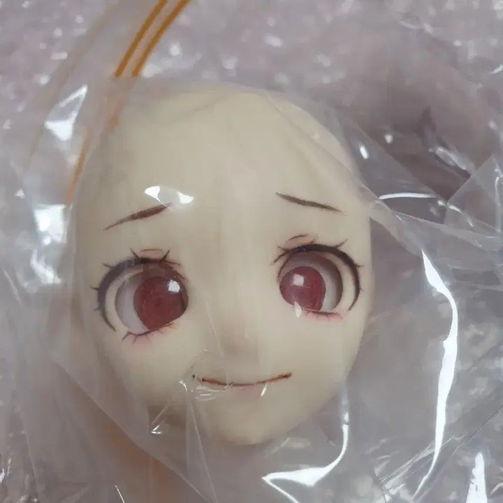 [BUNJANG] Anime Style Doll Head with Red Eyes / 아니메풍 인형 헤드
