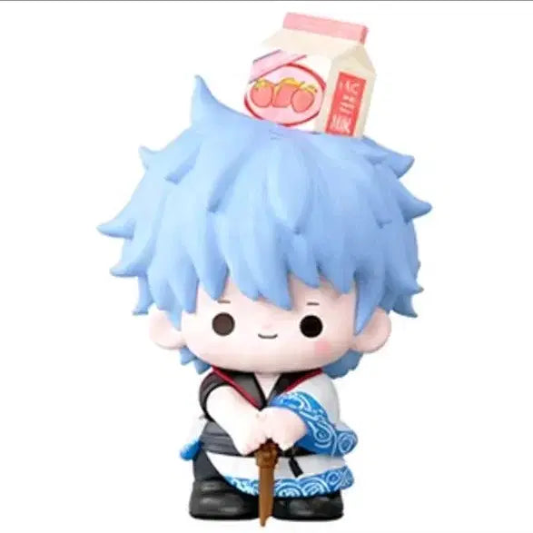 [BUNJANG] Gintama Sakata Gintoki Mirror Way Mini Figure / 은혼 미러웨이 콩눈 미니 피규어 (사카타 긴토키)