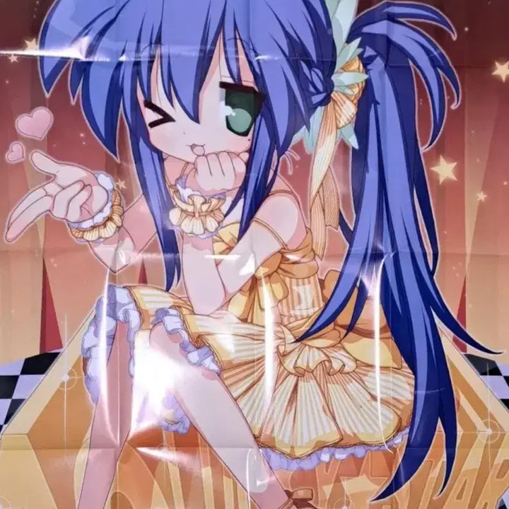 [BUNJANG] Compteq Lucky Star Large Poster / 콘프티크 러키스타 럭키스타 대형 포스터 고전 미소녀 방꾸