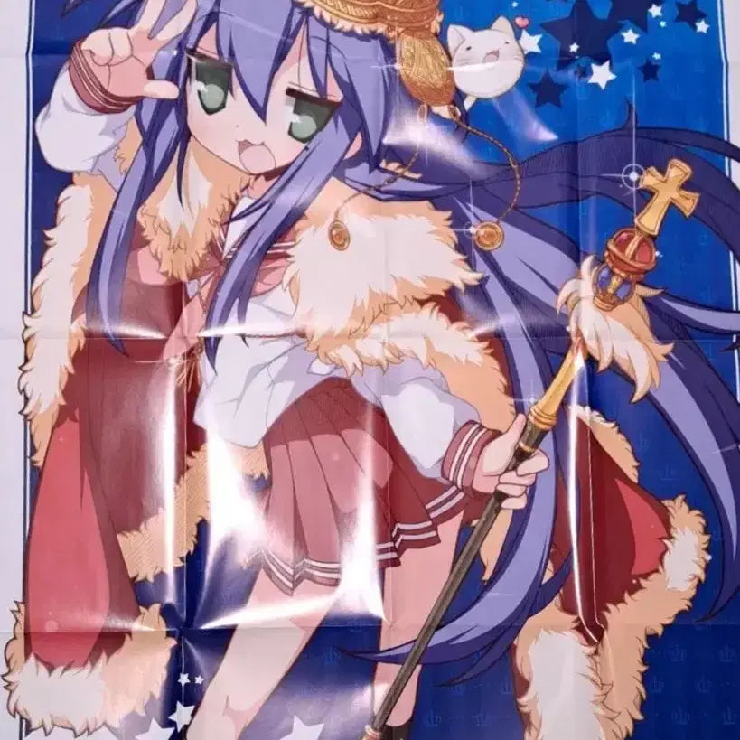 [BUNJANG] Compteq Lucky Star Large Poster / 콘프티크 러키스타 럭키스타 대형 포스터 고전 미소녀 방꾸