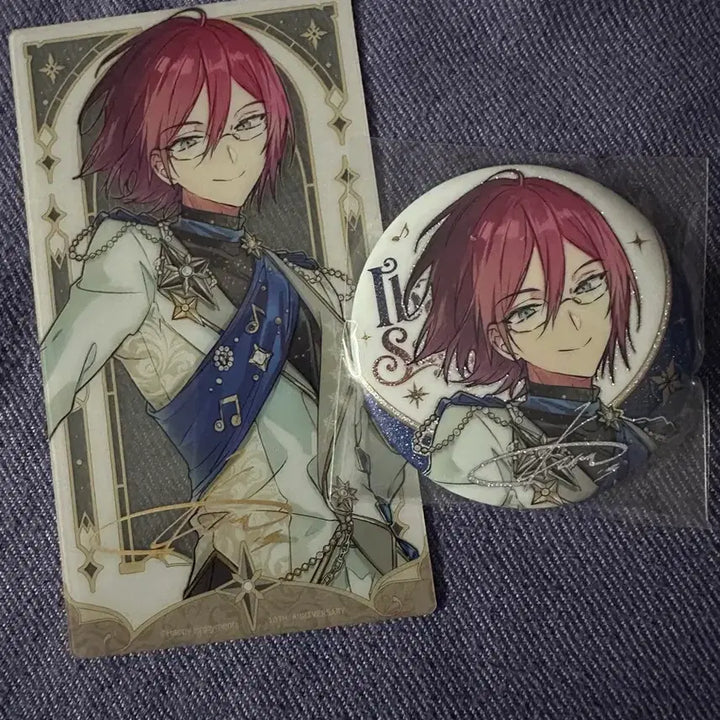 [BUNJANG] Ensemble Stars! Dream Clear Card &amp; Badge Set - Ibara / 앙스타) 팝업 드림클리어카드+뱃지 이바라