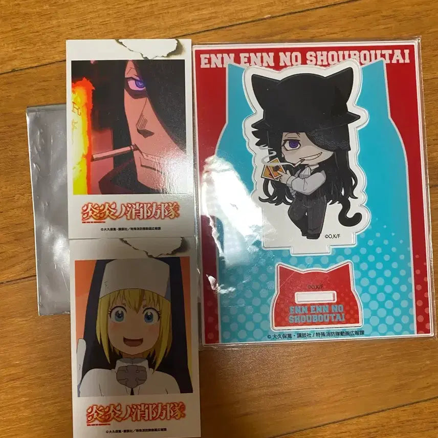 [BUNJANG] Fire Force Joker Iris Goods Bundle Set / 불꽃소방대 조커 아이리스 굿즈 일괄