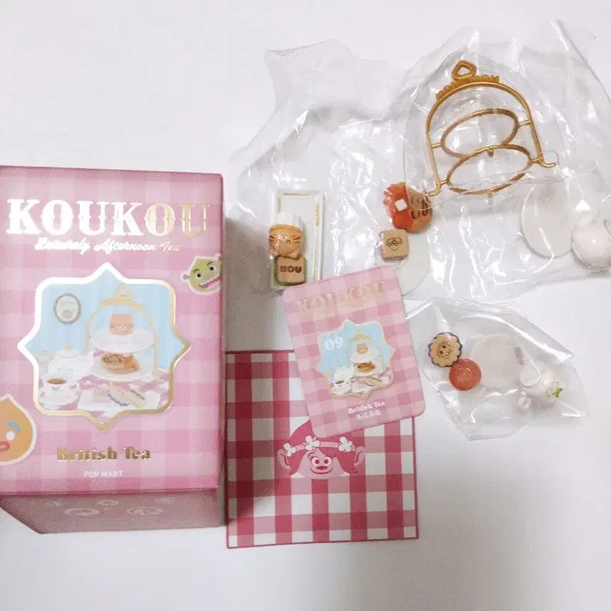 [BUNJANG] Pop Mart DreamWorks Kokou Teatime Figure (Sealed) / [미개봉]팝마트 피규어 드림웍스 코우코우 티타임 카드만 확인