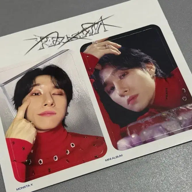 [BUNJANG] Monsta X Reason POB Unsealed Bundle Set Photocards / 몬스타엑스 리즌 특전 뜯포 세트 일괄