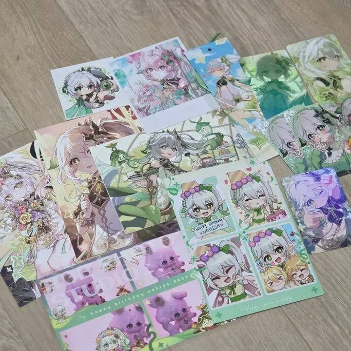 [BUNJANG] Nahida 2024 Birthday Cafe Full Set / 2024 나히다 생카 전프레