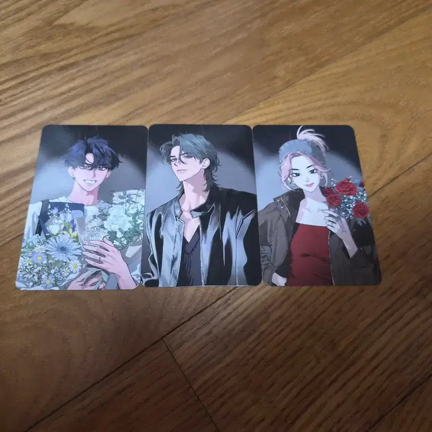 [BUNJANG] SKETCH BION Collaboration Cafe Visit Photocard Set (1st Gen POB) / 스케치 비온 방문 포카 1차 특전 포토카드 일괄 세트 양도 이경 주빈 카페