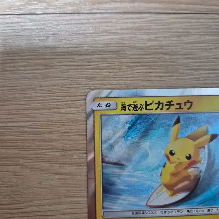 [BUNJANG] Pokemon Card Pikachu on the Beach Promo / 포켓몬 카드 해변의 피카츄 프로모