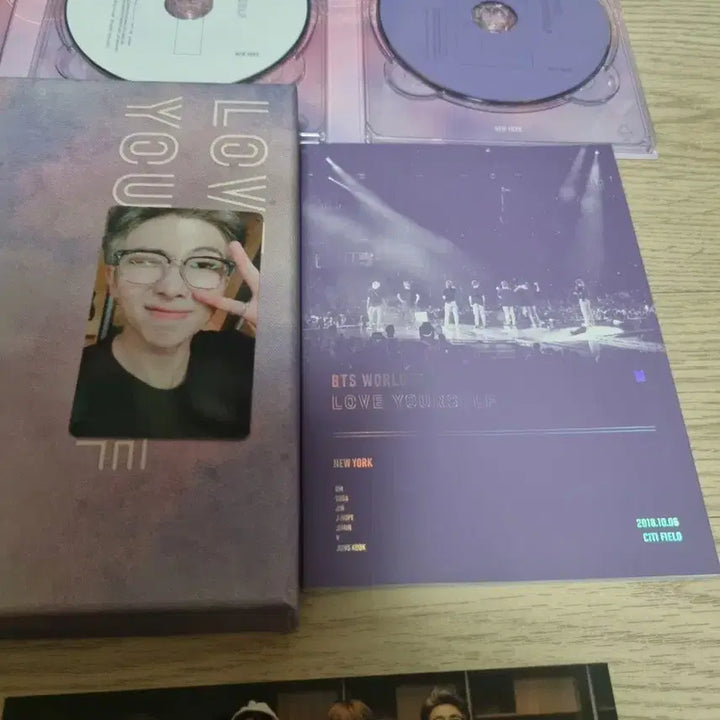 [BUNJANG] BTS RM Love Yourself New York DVD Full Set Photocard / 방탄 럽셀뉴욕 dvd 남준 포카포함 풀셋양도.  bts RM
