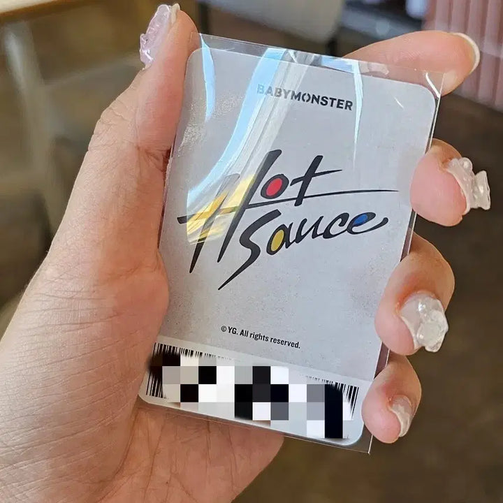 [BUNJANG] BABYMONSTER Paris Pota Hot Sauce Photocard Official MD / BABYMONSTER 파리타 핫소스 포토카드 공식 MD