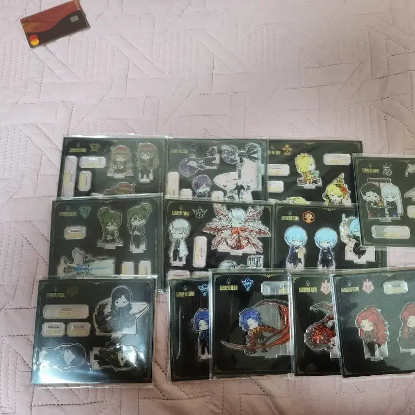 [BUNJANG] HamHamPangPang Library Theme Acrylic Stand Set (10 Types) / 햄햄팡팡 도서관테마 아크릴 10종 판매합니다.