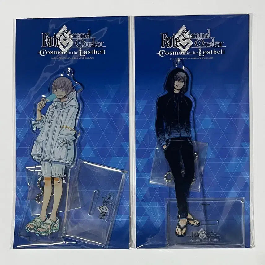 [BUNJANG] Fate/Grand Order Oberon (True Color) Acrylic Stand Set / 페이트 페그오 오베론 영의 아크릴 스탠드 2종 일괄