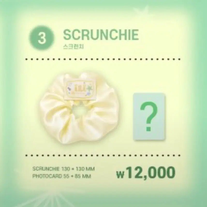 [BUNJANG] Zhang Han Yun Fan Meeting MD Scrunchie (Sealed) / 장한음 팬미팅 엠디 스크런치