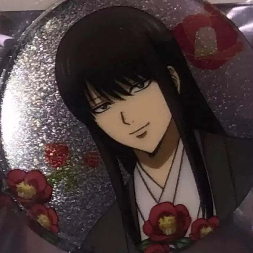 [BUNJANG] Gintama Katsura Can Badge / 은혼 카츠라 캔뱃지