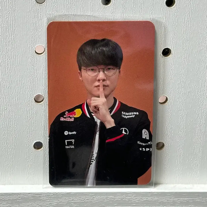 [BUNJANG] T1 Faker 25th Anniversary T1 Zone Photocard / 티원 페이커 25 티원존 포카