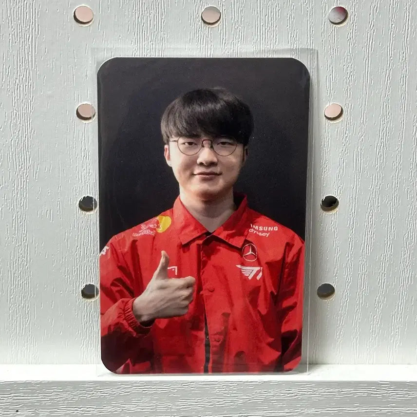 [BUNJANG] T1 Faker 25th Anniversary T1 Zone POG Photocard / 티원 페이커 25 티원존 pog 포카