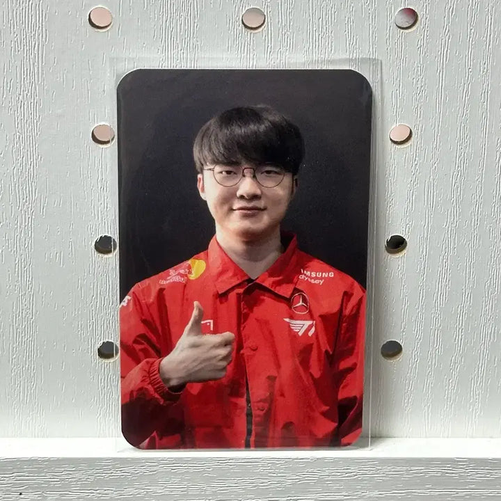 [BUNJANG] T1 Faker 25th Anniversary T1 Zone POG Photocard / 티원 페이커 25 티원존 pog 포카