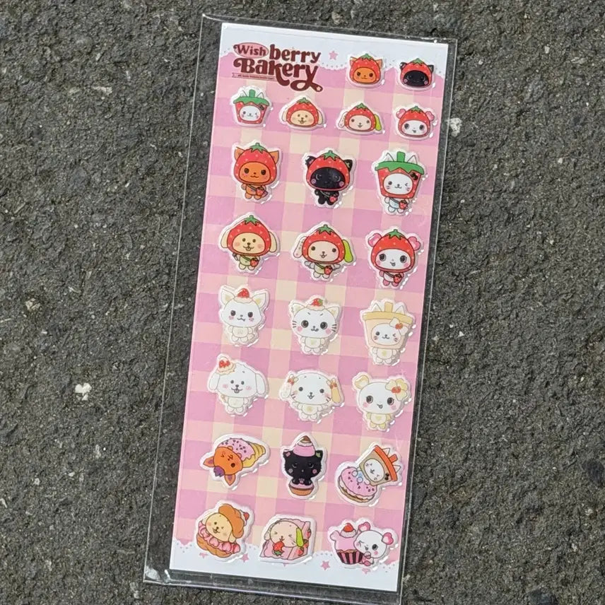 [BUNJANG] NCT WISH Wish Berry Bakery Japan Pop-up Sticker (Sealed) / 엔시티위시 위시베리베이커리 일본 팝업 스티커 미개봉 현물