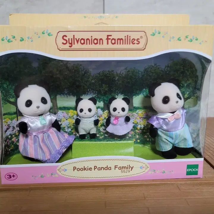 [BUNJANG] Sylvanian Families Panda Family Figure Set / 실바니안 판다 가족